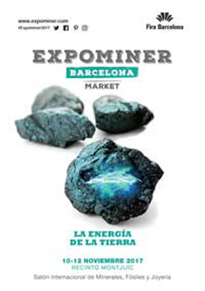 Federación Española de Mineralogía. Carteles antiguos de ferias y eventos
