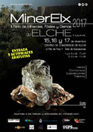 Federación Española de Mineralogía. Carteles antiguos de ferias y eventos