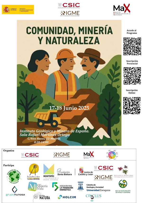 Jornadas Comunidad Mineria y Naturaleza 2025