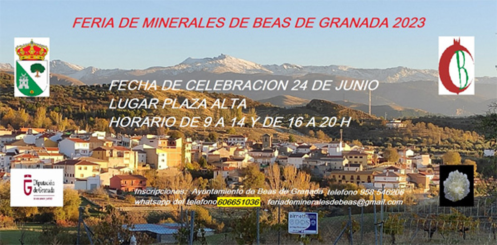 Feria de Minerales de Beas de Granada 2023
